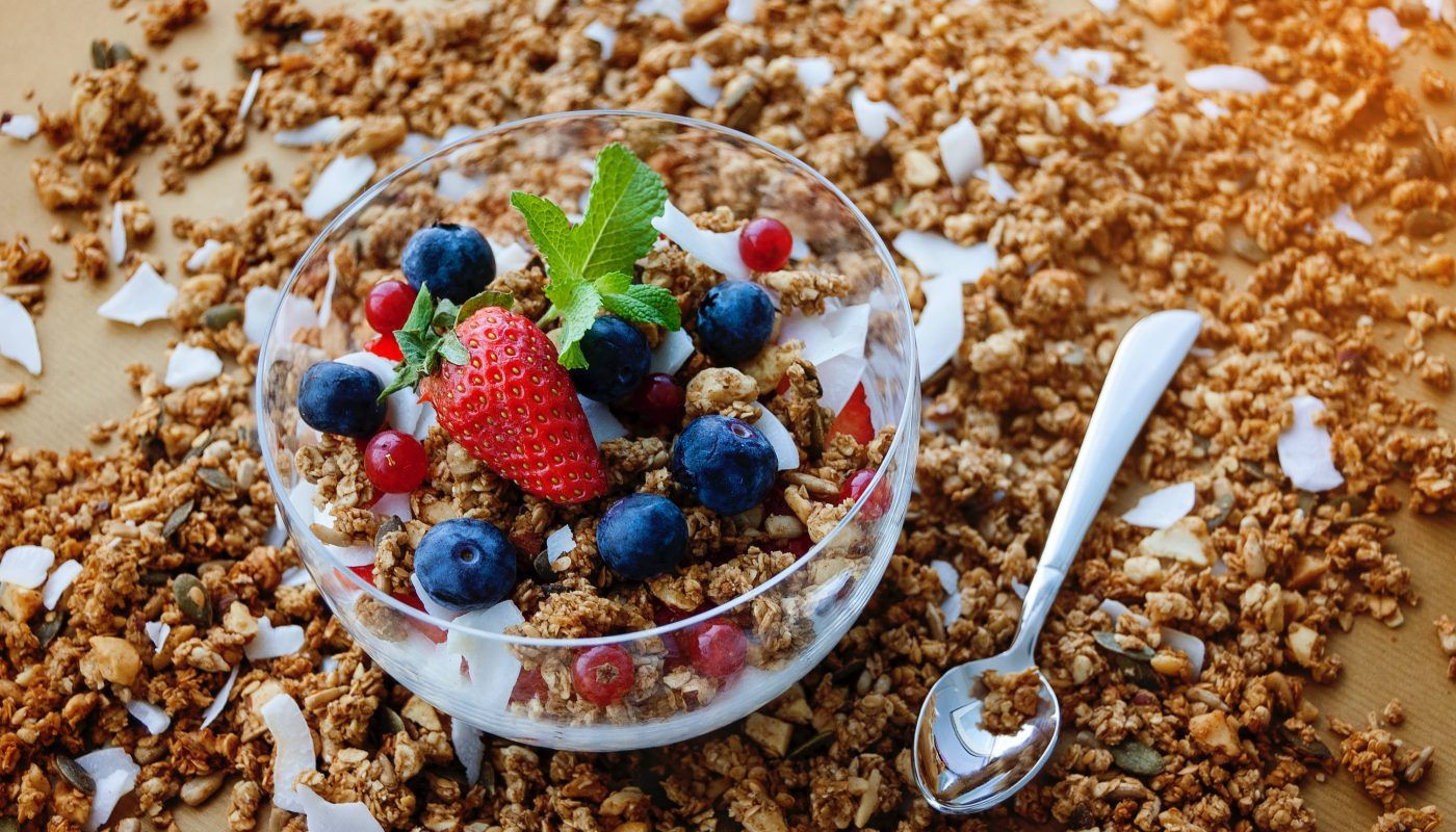 Copos de avena suaves para corredores 